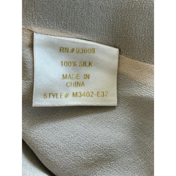 Matty M Women’s Silk Floral Sleeveless Tank Top Size Small - Picture 6 of 7